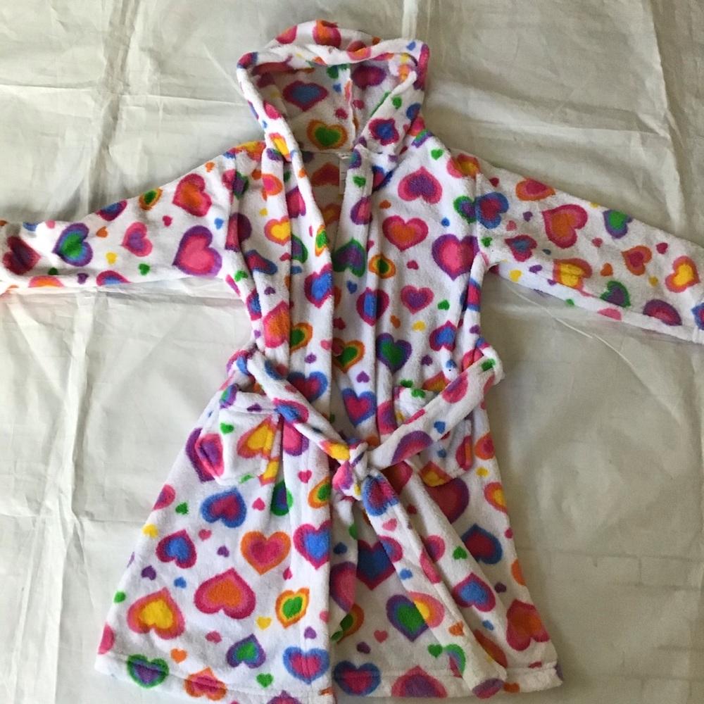 Total Girl Belted Fleece Robe XS (4-5)